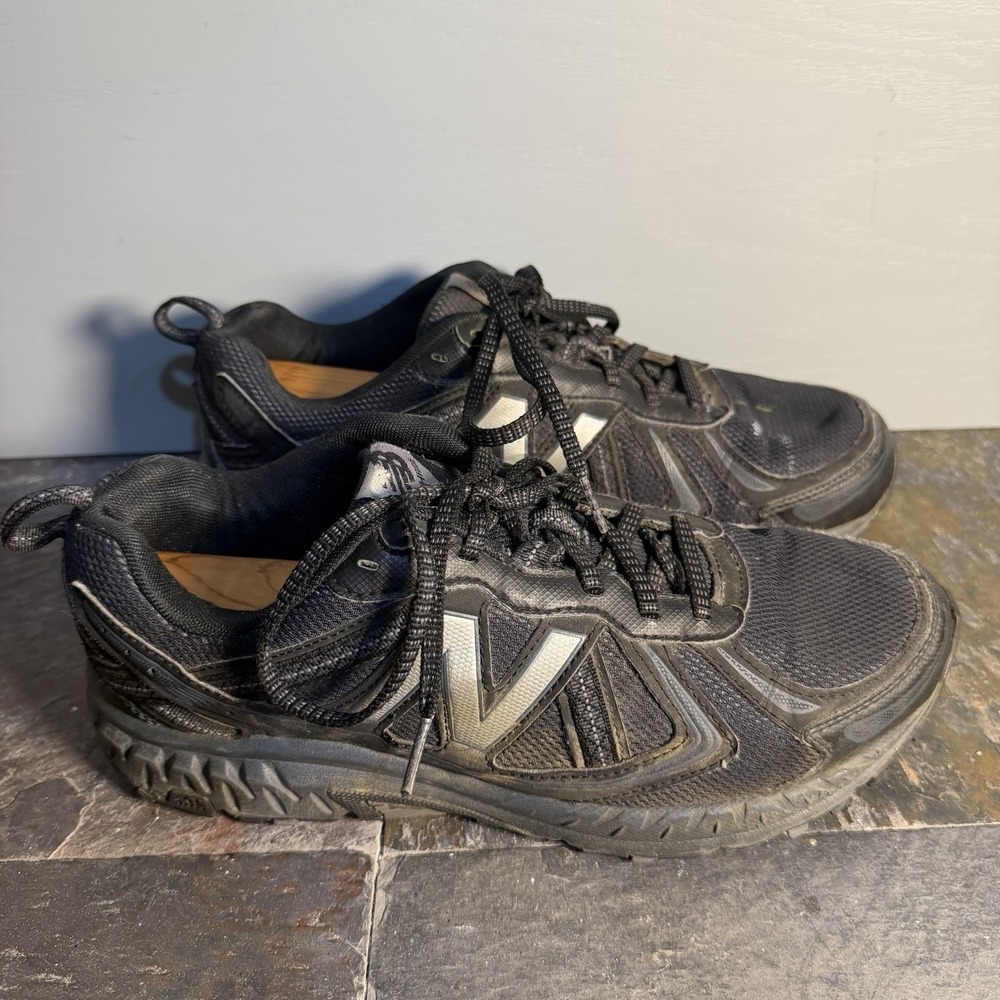 New Balance Men's 410v5 All Terrain Black Athletic Running Shoes Size 8.5 4E